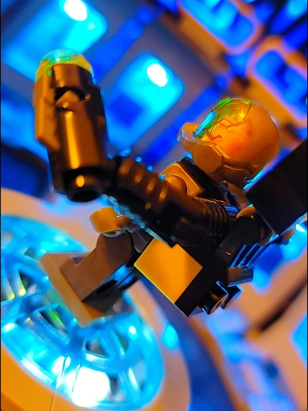 Yellow Jacket Minifigure Lego Compatible